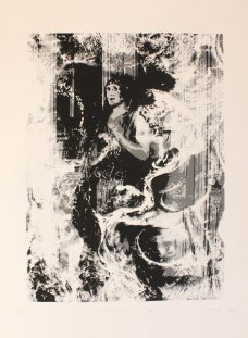 Bernard Louvel, Nebula Obscura 46, sérigraphie, 60 x 80 cm